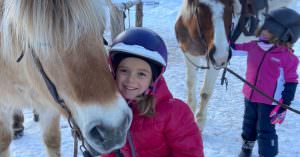 lezione equitazione dolomiti bambini