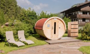 Private Outdoor Sauna Dolomites